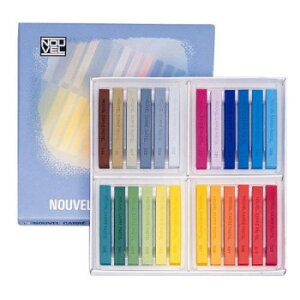 NOUVEL�@Carre´Pastels�@�k�[�x���J���[�p�X�e���@24�F�Z�b�gB�@NCT-24B�@495508