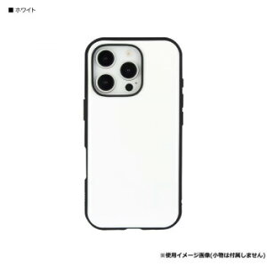 IIIIfit iPhone16 Pro �Ή� �P�[�X WH.�z���C�g IFT-172WH