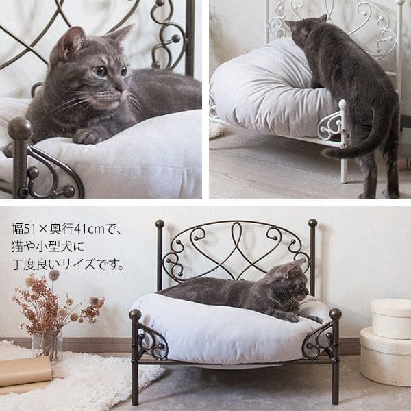 日本製・綿100% ペット ベッド ベッドフレーム おしゃれ 動物 犬 猫