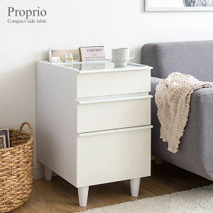 サイドテーブル 引き出し 白 スリム 収納 木製 ガラス 棚 雑誌 脚 木目 小型 ベッド横 おしゃれ ソファテーブル 高さ60 高級感 3段 ロータイプ ブラウン ソファーテーブル ベッド ウッド 低い