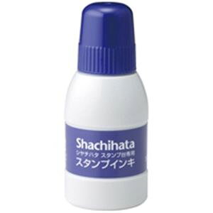 (まとめ)シヤチハタ 補充インキ 小 SGN-40-B 藍【×10セット】