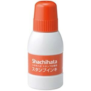 (まとめ)シヤチハタ 補充インキ 小 SGN-40-OR 朱【×10セット】