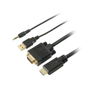 HORIC VGA��HDMI�ϊ��P�[�u�� 2m VGHD20-030BK