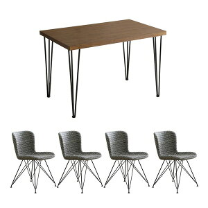 �`�F�A���e�[�u�� 5�_�Z�b�g �_�C�j���O�e�[�u����110cm�F�E�H�[���i�b�g �t�@�u���b�N �_�C�j���O�`�F�A4�r�F�u���[ �g���i�y����s�z