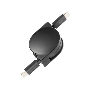 �y3�{�Z�b�g�z �T�����T�v���C USB2.0 Type-C �����P�[�u�� PD60W �u���b�N KU-CCP60M08BKX3