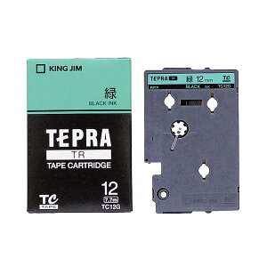 �i�܂Ƃ߁j �L���O�W�� �e�v�� TR �e�[�v�J�[�g���b�W �p�X�e�� 12mm �΁^������ TC12G 1�� �y×4�Z�b�g�z