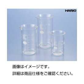 （まとめ）硼珪酸ガラス製トールビーカー300ml（HARIO）【×10セット】