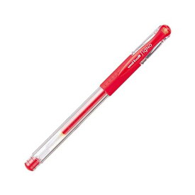 (まとめ) 三菱鉛筆 ゲルインクボールペン ユニボール シグノ 極細 0.38mm 赤 UM151.15 1本 【×40セット】