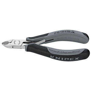 KNIPEX(クニペックス)7702-120HESD 超硬刃エレクトロニクスニッパー