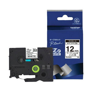 (�܂Ƃ�) �u���U�[ �s�[�^�b�` TZe�e�[�v ���~�l�[�g�e�[�v 12mm ����� ��/������ TZE-M231 1�� �y×5�Z�b�g�z