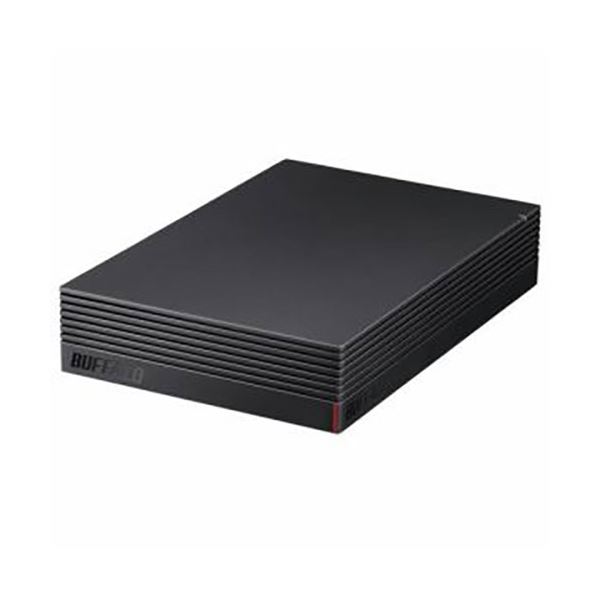 BUFFALO バッファロー 外付けHDD 6TB ブラック HD-EDS6U3-BE：ELMONO（家具 ラグ カーペット）
