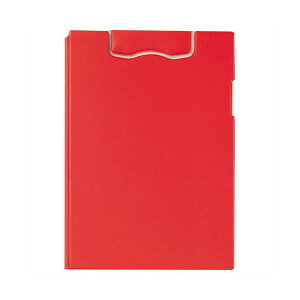 (まとめ)ライオン事務器マグネットホルダー(レオグリップ) 2つ折り式 A4タテ レッド No.300MG 1枚 【×3セット】