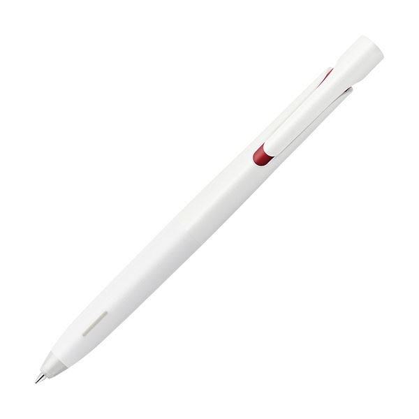 （まとめ）ゼブラ 油性ボールペン ブレン 0.5mm 赤（軸色：白）BAS88-R 1セット（10本）【×5セット】：ELMONO（家具 ラグ カーペット）