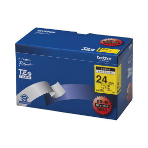 (�܂Ƃ߁j�u���U�[ BROTHER �s�[�^�b�` TZe�e�[�v ���~�l�[�g�e�[�v 24mm ��/������ �Ɩ��p�p�b�N TZE-651V 1�p�b�N(5��)�y×3�Z�b�g�z
