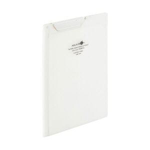 (まとめ)リヒトラブ AQUA DROPsクリップファイル A5 乳白 F-5065-1 1枚【×10セット】