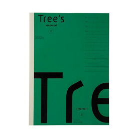 (まとめ) キョクトウ Tree s B5 Pメモリ B罫30枚 グリーン 【×50セット】