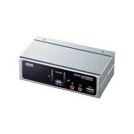 サンワサプライ USB・PS/2コンソール両対応パソコン自動切替器(2:1) SW-KVM2HVCN