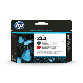 HP（Inc.） HP744プリントヘッド マットブラック/レッド F9J88A