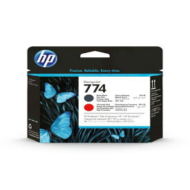 HP（Inc.） HP 774 プリントヘッド マットブラック/クロムレッド P2V97A