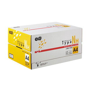 (まとめ) TANOSEE αエコペーパータイプNH A4 1箱(5000枚:500枚×10冊) 【×5セット】