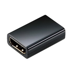 (まとめ) エレコム HDMI延長アダプター(タイプA-タイプA)スリム ブラック AD-HDAASS01BK 【×3セット】