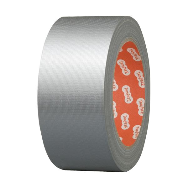 TANOSEE 布テープ（カラー）50mm×25m 灰 1セット（30巻） | ELMONO（家具 ラグ カーペット）