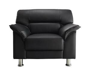 ソファ ソファー 応接 1人掛け レザー コンパクト 事務所 省スペース 合皮 皮 革 レザーソファ 黒 ブラック モダン おしゃれ 高級 ゆったり 肘あり 座面 広い 応接ソファ オフィスソファ ウレ