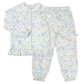 パジャマ キッズ 綿100% 女の子 長袖 ダブルガーゼ ルームウェア cottacotta 110cm 120cm 130cm 140cm 150cm 薄手 薄地 前開き かぶり ボタン 春 秋 夏 子供 フリル かわいい おしゃれ ガーゼ フルーツ ピンク 天然素材 花柄 動物 ねこ ユニコーン 100 コットン 送料無料