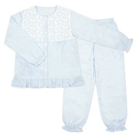 ＼メール便送料無料／ パジャマ キッズ 長袖 綿100％ ダブルガーゼ 2重ガーゼ レース 女の子 上下セット 子供パジャマ 長袖パジャマ 子供 子ども 110 120 130 140 150 こども 子供服 パジャマ 部屋着 寝巻き セットアップ キッズパジャマ 寝巻 ルームウェア cottacotta