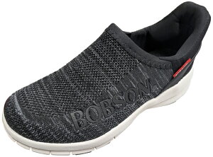 BOBSON ボブソン 手を使わず履ける 靴 レディース ハンズフリー スリッポン スニーカー 軽量 通気性 ブラック・ブラック/ブラック・ホワイト 22.5cm/23.0cm/23.5cm/24.0cm/24.5cm BS-44