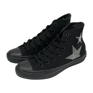 �R���o�[�X �I�[���X�^�[ ���C���X�g�[�� �X�^�[ 31416 ���f�B�[�X �n�C�J�b�g �L�����o�X �X�j�[�J�[ CONVERSE ALLSTAR RHINE STONE ST HI �u���b�N 23.0cm/23.5cm/24.0cm/24.5cm 1SE430 1SE431