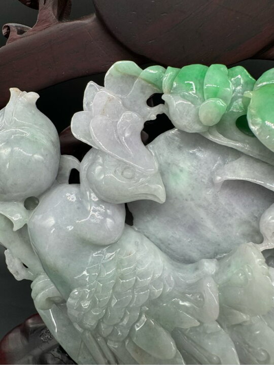 楽天市場】翡翠 鳳凰 ミャンマー産 彫刻 水晶 クリスタル 