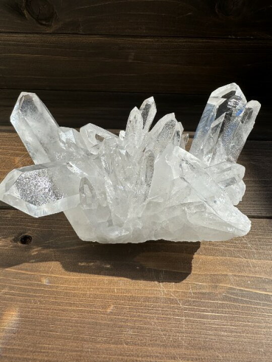楽天市場】ゼッカ 水晶 クラスター NO.4ゼッカ デ ソウザ クリスタル 