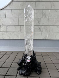 水晶 タワーポイント 62cm No.6 ブラジル ミナスジェライス州 水晶 クリスタル パワーストーン 天然石 原石 風水 置物 鉱物 誕生石 生年月日 幸運 ポイント 開運 金運 財運 恋愛運 健康運 事業運 パワースポット ルチルクォーツ ルチル アメジスト アメジストドーム