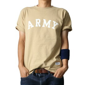 CAMPFREE キャンプフリー ARMY プリントTシャツ Tシャツ 半袖 メンズ レディース ユニセックス 綿 夏 半そで 綿100% ロゴプリントTシャツ コットンtシャツ 大きいサイズ ロゴt メンズtシャツ おしゃれ ロゴtシャツ アーミー ロゴt オシャレ メール便 送料無料