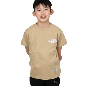 CAMPFREE キャンプフリー プリントt 半袖 Tシャツ 胸プリント 姉妹 兄弟 お揃い ペア ペアルック キッズ ジュニア 男の子 女の子 かわいい 夏 ホワイト グレー ブラック ネイビー 白 灰色 黒 紺 90cm 100cm 110cm 120cm 130cm 140cm 150cm XS 130 140 150 メール便 送料無料