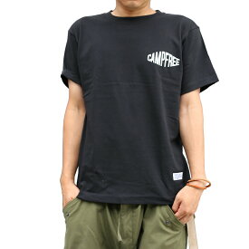 CAMPFREE tシャツ ロゴtシャツ メンズ メンズtシャツ 中学生 男子 兄弟 お揃い ペアルック Tシャツ 胸プリント 大人サイズ 男の子 親子 コーデ 半袖 半そで ワンポイント 綿100% レディース ペア ホワイト 白 夏 グラフィックTシャツ S M L XL 10133 【メール便 送料無料】