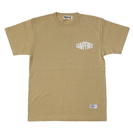 CAMPFREE tシャツ ロゴtシャツ メンズ メンズtシャツ 中学生 男子 兄弟 お揃い ペアルック Tシャツ 胸プリント 大人サイズ 男の子 親子 コーデ 半袖 半そで ワンポイント 綿100% レディース ペア ホワイト 白 夏 グラフィックTシャツ S M L XL 10133 【メール便 送料無料】