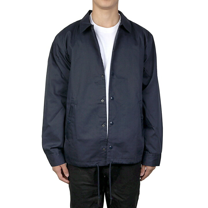 楽天市場】コーチジャケット メンズ 裏地付 ツイル アウター 無地 秋冬  