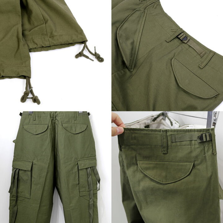 楽天市場】カーゴパンツ M65 オリーブ [ 新品 ] レプリカ 復刻版 