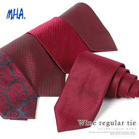 ネクタイ 無地 剣先幅8cm 無地ネクタイ メンズネクタイ カラーネクタイ 紳士 紳士ネクタイ 紳士用 誕生日プレゼント 男性 プレゼント おしゃれ オシャレ ペイズリー ペイズリー柄ネクタイ ワインレッド ボルドー ペーズリー ボルドー ワイン レッド 赤