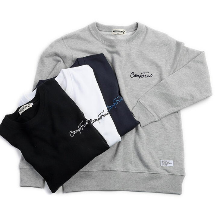 楽天市場】CAMPFREE キャンプフリー メンズ レディース トレーナー 