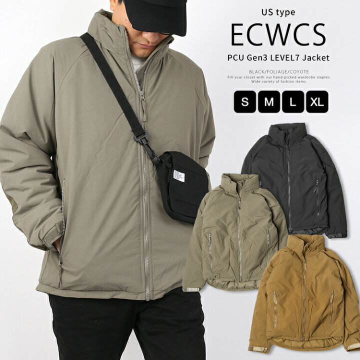楽天市場】LEVEL7 ジャケット ECWCS USタイプ（米軍レプリカ） PCU  