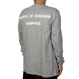 CAMPFREE キャンプフリー 長袖tシャツ ロンT ロンt ロンティー メンズ バックプリント 長袖 ロングスリーブTシャツ ロングtシャツ 長そでtシャツ 長袖ティーシャツ ティーシャツ ロングティーシャツ ティシャツ コーデ 男 大きいサイズ メール便 送料無料 10304