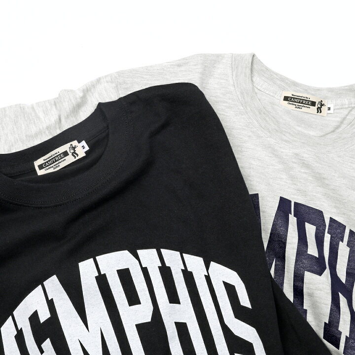 楽天市場】Tシャツ メンズ ロゴtシャツ CAMPFREE 半袖 カレッジロゴ  