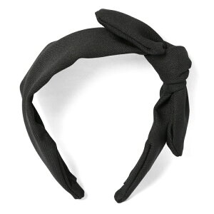 ヘアバンド レディース リボンカチューシャ カチューシャ スカーフ ヘア モチーフ ビッグリボン 太い ゴム ブラック ヘッドバンド ヘアアクセサリー ヘアーアクセサリー ヘア バンド 無地 MH