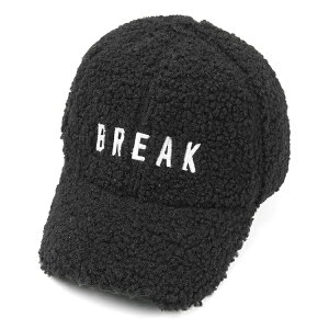 冬用 帽子 子供用 【メール便 送料無料】 プードルファー ベースボールキャップ キッズ ジュニア 秋冬 ワークキャップ モコモコ CAP 野球帽 暖かい 冬用 防寒 保温 冬 雪 ボア 秋冬用 頭 ロゴ