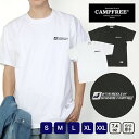 Tシャツ メンズ 半袖 CAMPFREE 7.4oz やや 厚手 メール便 送料無料 刺繍 ワンポイント ロゴ グラフィックTシャツ 半そで レディス レディース カレッジロゴ コットン100% 綿100% カジュアル アメカジ 大きいサイズ ティーシャツ ティシャツ 黒 おしゃれ オシャレ 綿100 10557