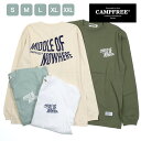 CAMPFREE ロンT メンズ 長袖tシャツ ロンティー メンズtシャツ ブランド ワンポイント プリント tシャツ ロングtシャツ 綿100 長袖ティーシャツ ティーシャツ ロングティーシャツ ティシャツ 大きいサイズ XL XXL ろんT トップス カットソー バックプリント キャンプフリー