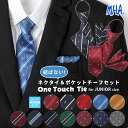 チーフ セット ジュニア ポケットチーフ ワンタッチネクタイ キッズ ネクタイ 子供 ワンタッチ 子ども用 子供ネクタイ…